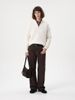 INF®️| ÁO LEN CỔ ĐỨNG CÓ KHOÁ KÉO DỆT KIM UNISEX INF 10262