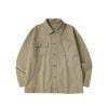INF®️| ÁO KHOÁC KHAKI SƠ MI CỔ ĐIỂN UNISEX INF 5350