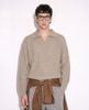 INF®️| ÁO LEN CỔ CHỮ V DỆT KIM UNISEX INF 10257