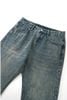 INF®️|QUẦN JEANS ỐNG LOE WASH VINTAGE BEADED WHISKER UNISEX INF 13560