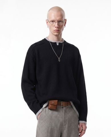 INF®️| ÁO LEN DỆT KIM TAY DÀI ÔM VỪA VẶN UNISEX INF 10254