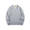 INF®️| ÁO LEN CỔ TẠO KIỂU V  DỆT KIM UNISEX INF 10253