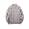 INF®️| ÁO LEN CỔ ĐỨNG KHOÁ KÉO DỆT KIM UNISEX INF 10252