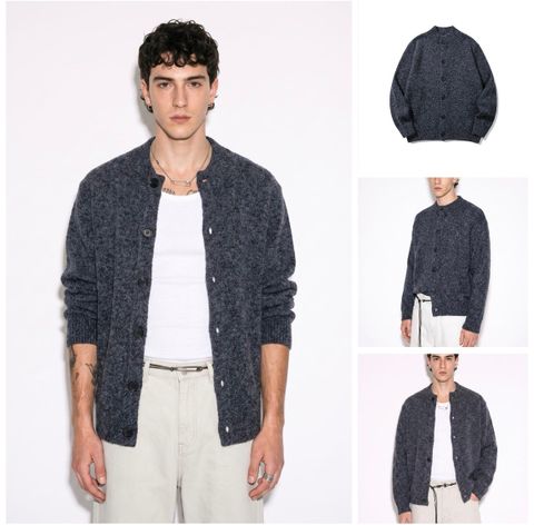 INF®️| ÁO LEN CARDIGAN OLD MONEY DỆT KIM BASIC UNISEX INF 10250