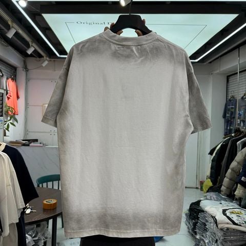 FK®️| ÁO THUN NGẮN TAY CỔ TRÒN WASH COTTON IN HÌNH KTS  F619