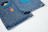 QUẦN JEANS THÊU HỌA TIẾT HOẠT HÌNH UNISEX J780