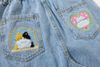 QUẦN JEANS THÊU HỌA TIẾT HOẠT HÌNH UNISEX J780