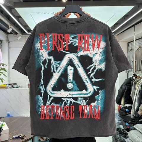 FK®️| ÁO THUN TAY WASH CỔ TRÒN COTTON IN HÌNH KTS FK53