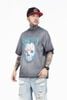 FG®️| ÁO THUN CỔ TRÒN NGẮN TAY WASH IN HÌNH CÁCH ĐIỆU OVERSIZE FG F550
