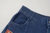 WES®️| QUẦN SHORT DENIM THÊU HOẠT HÌNH TOM & JERRY DÁNG RỘNG UNISEX 5300