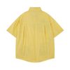 WES®️| ÁO SƠ MI NGẮN TAY THÊU HỌA TIẾT HOẠT HÌNH UNISEX 5275