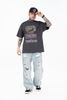 FG®️| ÁO THUN CỔ TRÒN NGẮN TAY IN HÌNH CÁCH ĐIỆU OVERSIZE FG F555