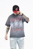 FG®️| ÁO THUN CỔ TRÒN NGẮN TAY IN HÌNH CÁCH ĐIỆU ĐÍNH ĐÁ OVERSIZE FG F562