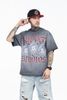 FG®️| ÁO THUN CỔ TRÒN NGẮN TAY IN HÌNH CÁCH ĐIỆU ĐÍNH ĐÁ OVERSIZE FG F562
