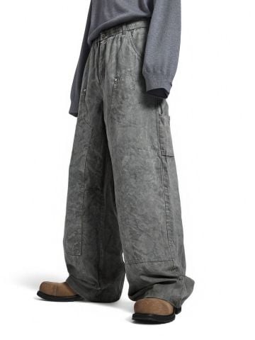 INF®️|QUẦN VẢI THÔ ICE CRACK WASHED RETRO CHỐNG GIÓ VS NƯỚC UNISEX INF 13579