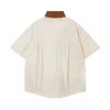 WES®️| ÁO SƠ MI NGẮN TAY THÊU HỌA TIẾT HOẠT HÌNH UNISEX 5261