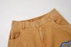 WES®️| QUẦN SHORT LỬNG DENIM THÊU HOẠT HÌNH MÈO DÁNG RỘNG UNISEX 6229
