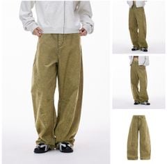 INF®️|QUẦN VẢI CANVAS GIẶT RETRO UNISEX INF 13510