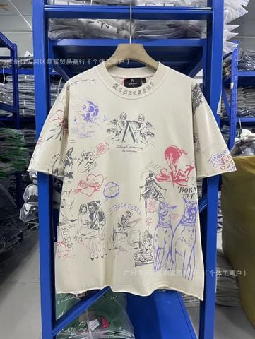 FK®️| ÁO THUN NGẮN TAY CỔ TRÒN COTTON IN HÌNH KTS 3804