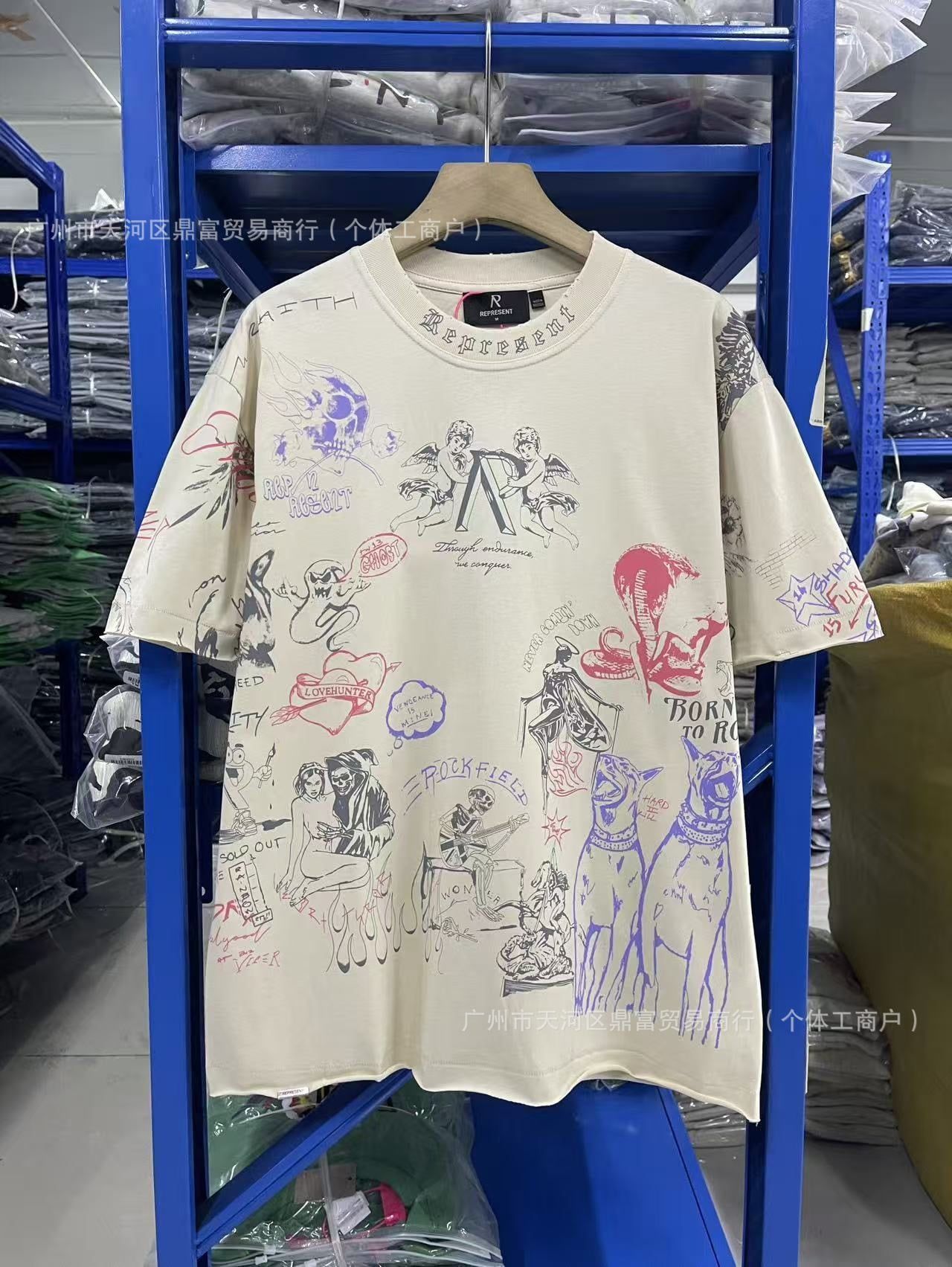 FK®️| ÁO THUN NGẮN TAY CỔ TRÒN COTTON IN HÌNH KTS 3804