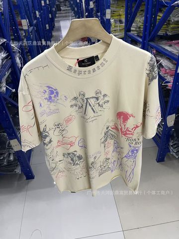 FK®️| ÁO THUN NGẮN TAY CỔ TRÒN COTTON IN HÌNH KTS 3804