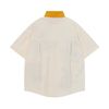 WES®️| ÁO SƠ MI NGẮN TAY THÊU HỌA TIẾT HOẠT HÌNH UNISEX 5231
