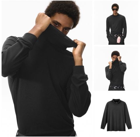 INF®️| ÁO KHOÁC LEN CỔ LỌ TAY DÀI ÔM VỪA VẶN UNISEX INF 3376