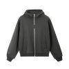 INF®️| ÁO KHOÁC HOODIE NỈ KHÓA KÉO TRÙM ĐẦU BASIC UNISEX INF 5474