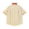 WES®️| ÁO SƠ MI NGẮN TAY THÊU HỌA TIẾT HOẠT HÌNH UNISEX 5238