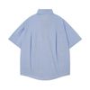 WES®️| ÁO SƠ MI NGẮN TAY THÊU HỌA TIẾT HOẠT HÌNH UNISEX T2NG09