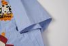 WES®️| ÁO SƠ MI NGẮN TAY THÊU HỌA TIẾT HOẠT HÌNH UNISEX T2NG09