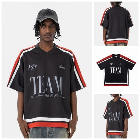 FG®️| ÁO THUN CỔ CHỮ V NGẮN TAY THỂ THAO FG F484