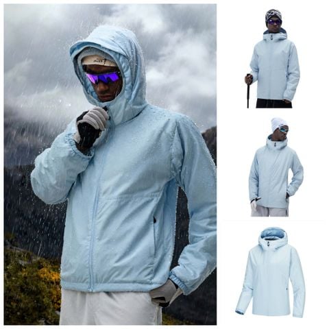 INF®️| ÁO KHOÁC CHÙM ĐẦU CHỐNG THẤM NƯỚC VÀ GIÓ UNISEX INF 5563