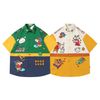 WES®️| ÁO SƠ MI NGẮN TAY THÊU HỌA TIẾT HOẠT HÌNH SHINCHAN UNISEX MS555