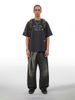 INF®️| ÁO THUN CỔ TRÒN NGẮN TAY IN HÌNH OVERSIZE UNISEX INF 8357