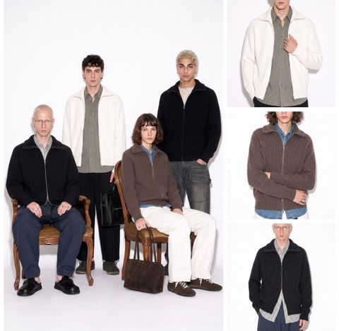 INF®️| ÁO LEN  DỆT KIM CỔ LỌ CỔ ĐIỂN UNISEX INF 10273