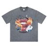 FG®️| ÁO THUN CỔ TRÒN NGẮN TAY IN HÌNH OVERSIZE FG F600