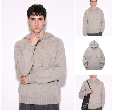 INF®️| ÁO LEN DỆT KIM TRÙM ĐẦU CỔ ĐIỂN UNISEX INF 10267