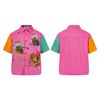 WES®️| ÁO SƠ MI NGẮN TAY THÊU HỌA TIẾT HOẠT HÌNH UNISEX C250