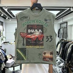 FK®️| ÁO BA LỖ COTTON IN HÌNH KTS ĐÍNH ĐÁ DU703