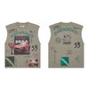 FK®️| ÁO BA LỖ COTTON IN HÌNH KTS ĐÍNH ĐÁ DU703