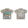 FK®️| ÁO THUN NGẮN TAY CỔ TRÒN COTTON IN HÌNH KTS R906
