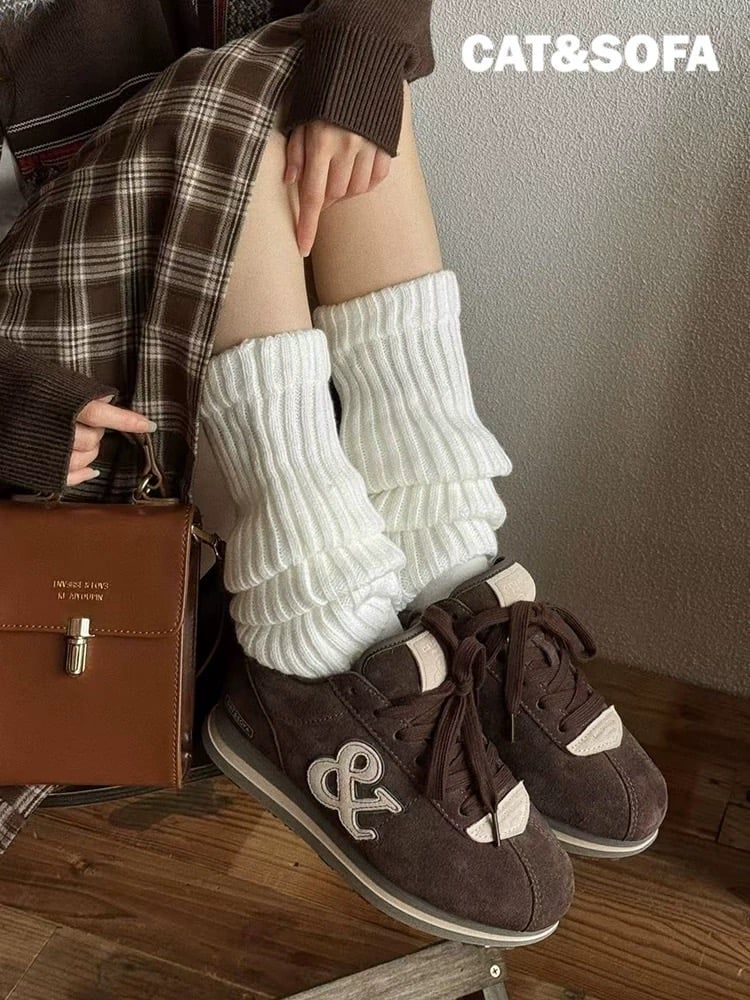 CATSOFA ™️| GIÀY SNEAKER  FORREST GUMP MÀU COFFEE ĐẾ DÀY, BẨN VÀ SỜN RÁCH ĐẾ TĂNG CHIỀU CAO UNISEX CATSOFA CS25012