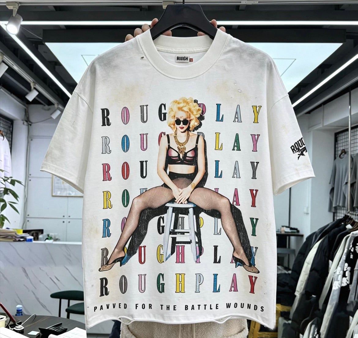 FK®️| ÁO THUN NGẮN TAY CỔ TRÒN COTTON IN HÌNH KTS R907