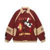 WES®️| ÁO KHOÁC BOMBER VẢI KAKI THÊU HỌA TIẾT ASTROBOY RETRO UNISEX WES5158
