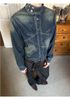 MADEEXTREME®️| ÁO KHOÁC DENIM KIỂU DÁNG RETRO CỔ BẺ UNISEX MADE DY995