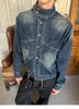 MADEEXTREME®️| ÁO KHOÁC DENIM KIỂU DÁNG RETRO CỔ BẺ UNISEX MADE DY995
