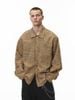 INF®️| ÁO SƠ MI DÀI TAY KẺ CARO RETRO DÁNG RỘNG UNISEX INF 7132