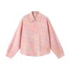 INF®️| ÁO SƠ MI DÀI TAY KẺ CARO RETRO DÁNG RỘNG UNISEX INF 7132