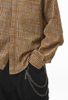 INF®️| ÁO SƠ MI DÀI TAY KẺ CARO RETRO DÁNG RỘNG UNISEX INF 7132